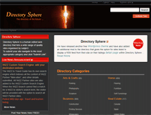 Tablet Screenshot of directorysphere.com
